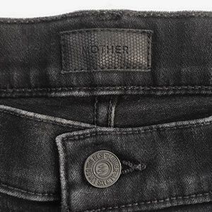 ☕️ MOTHER Rascal Ankle Jeans, raw hem, faded black